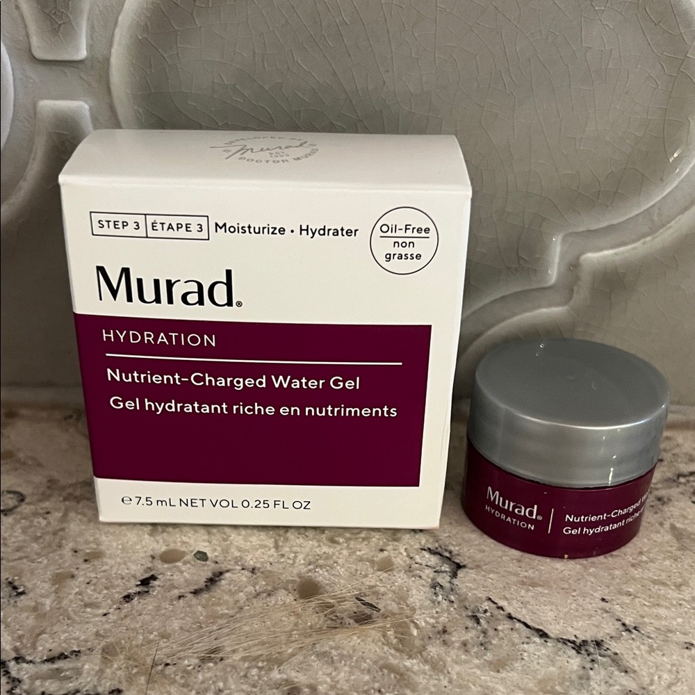 4/$14 Murad Hydration Nutrient-Charged Water Gel, Travel Size, New